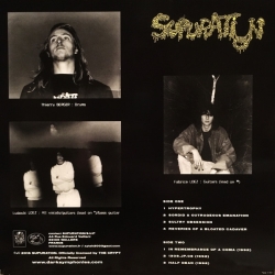 SUPURATION - Sultry Obsession (BLACK 12''LP) THE CRYPT 2016